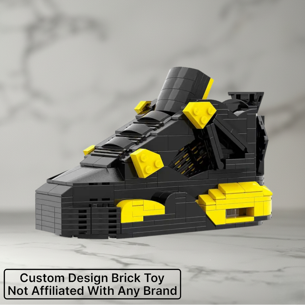 Artist Edition: AJ4 Thunder Sneaker Bricks