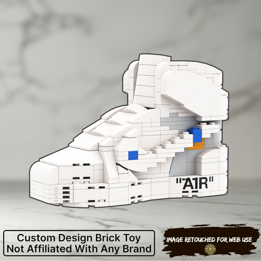 Artist Edition: AJ1 OW Euro Sneaker Bricks