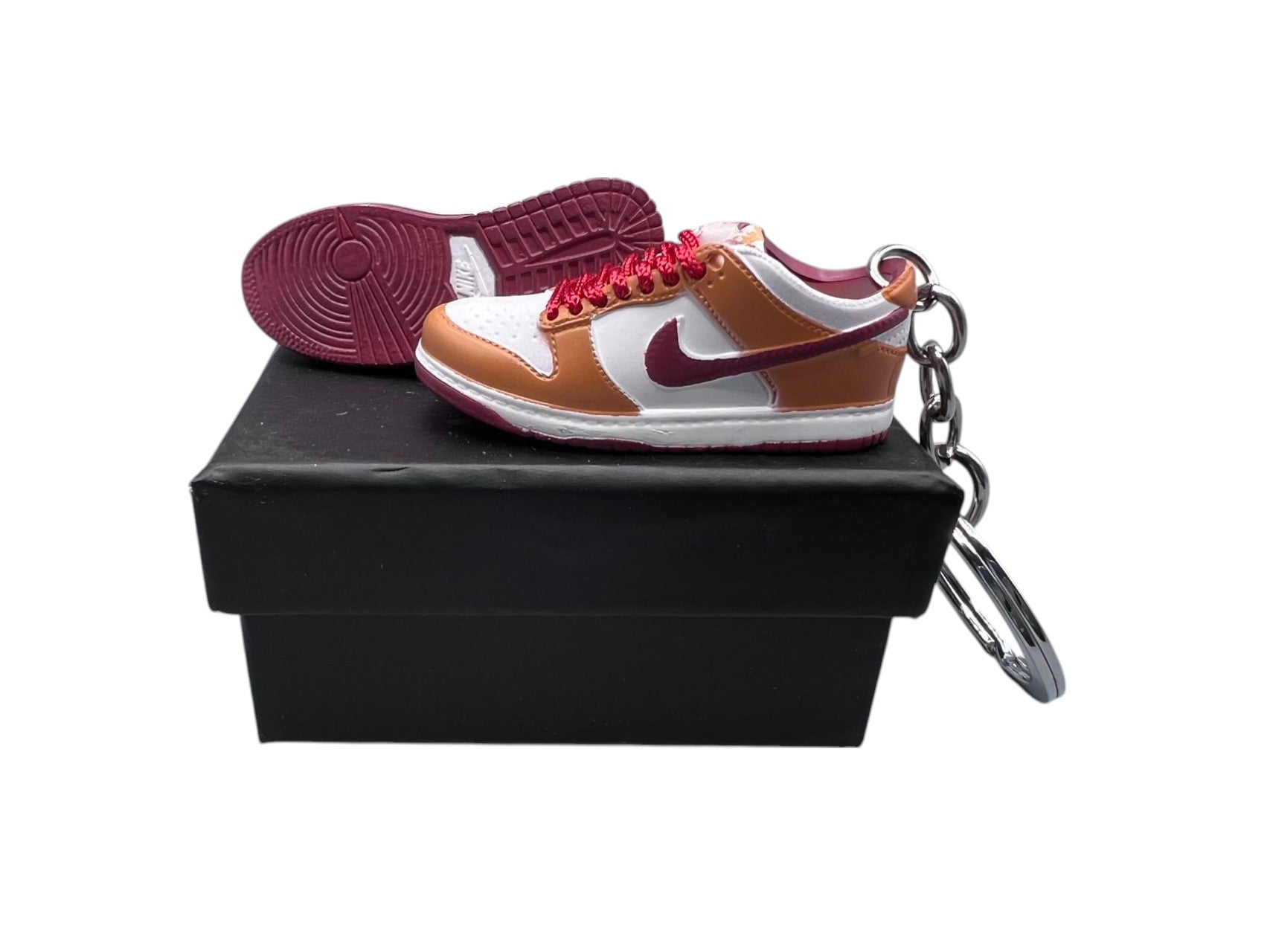 【Dark Russet Cedar】SB Dunk Shoe Keychain image 0