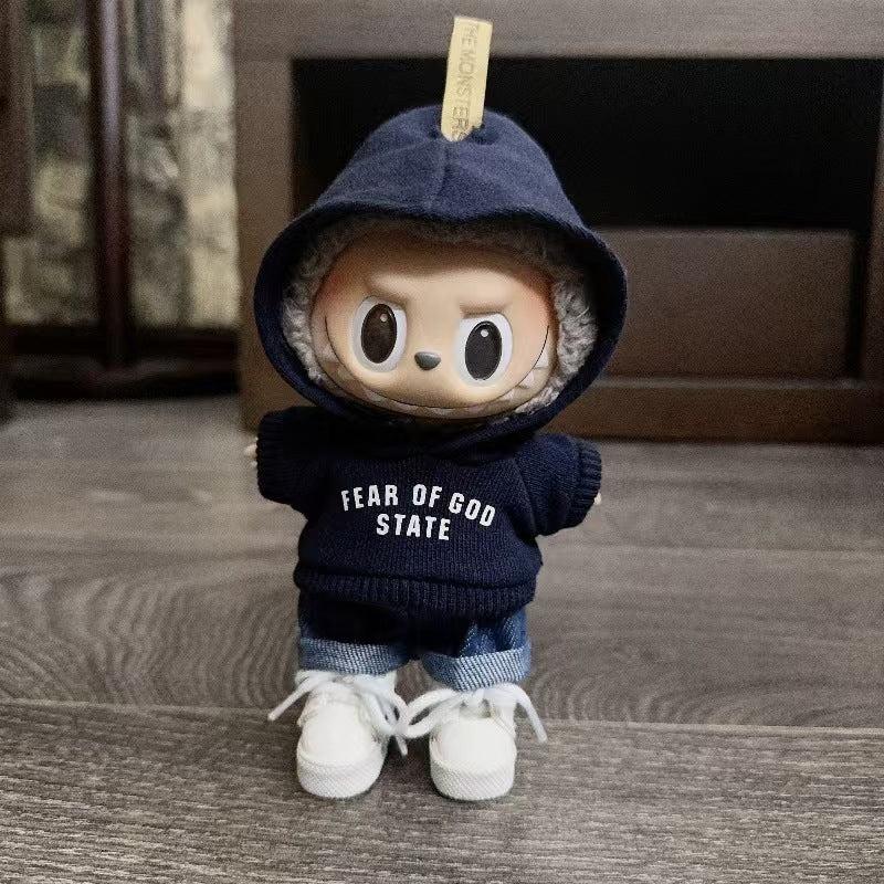 Fear of God Hoodie-Popmart  Labubu Clothes image 0