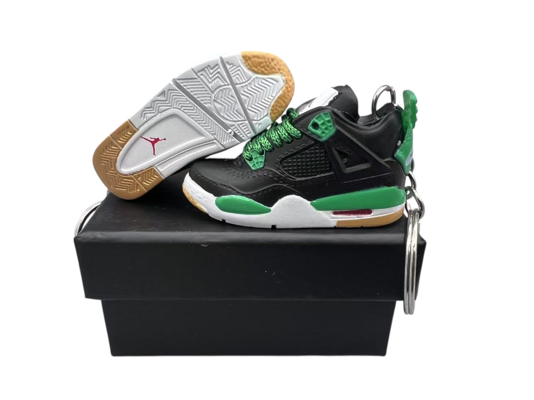 【Alternate Black】Air Jordan 4 Shoe Keychain image 0