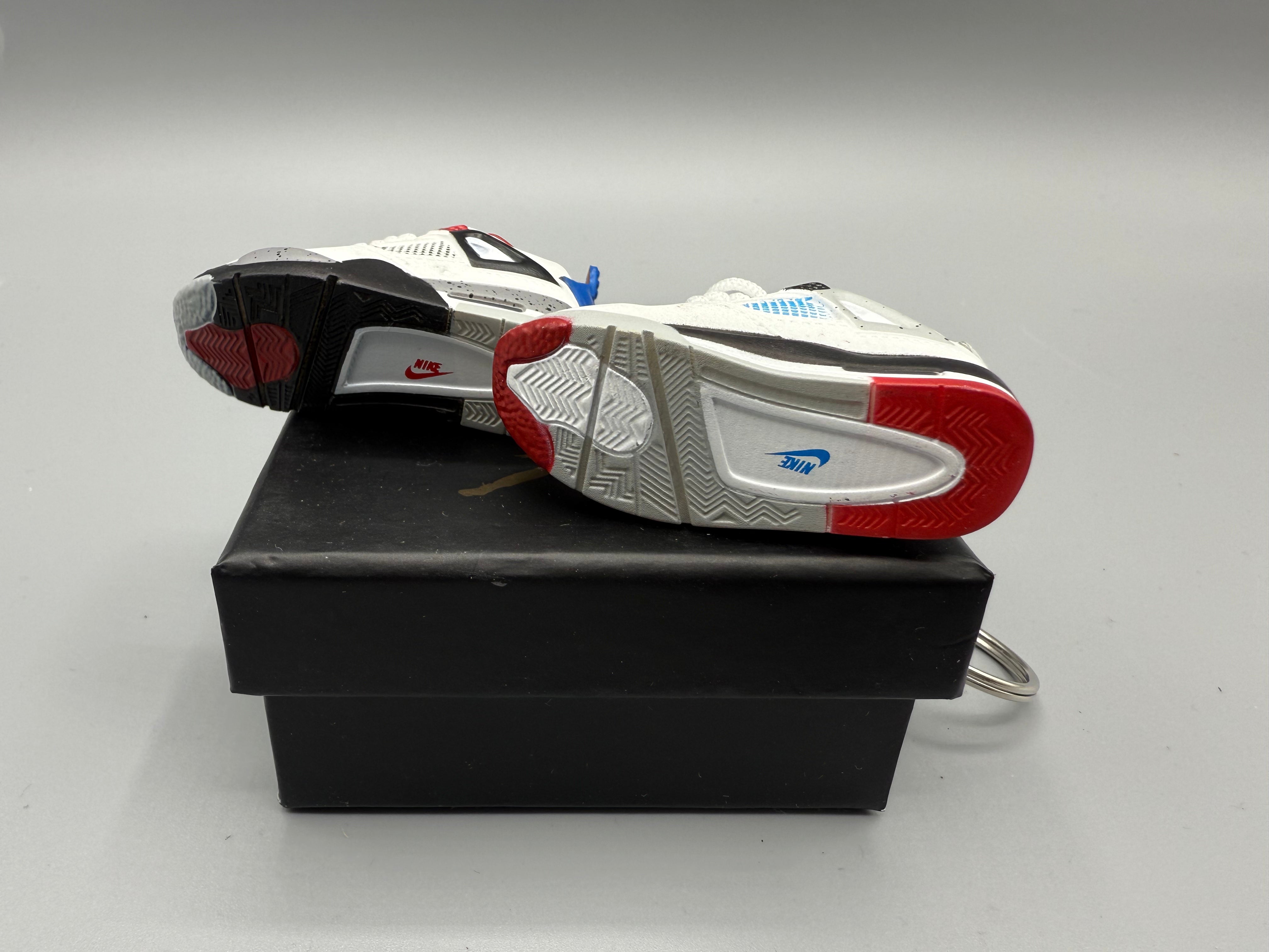 【What The】Air Jordan 4 Shoe Keychain image 1