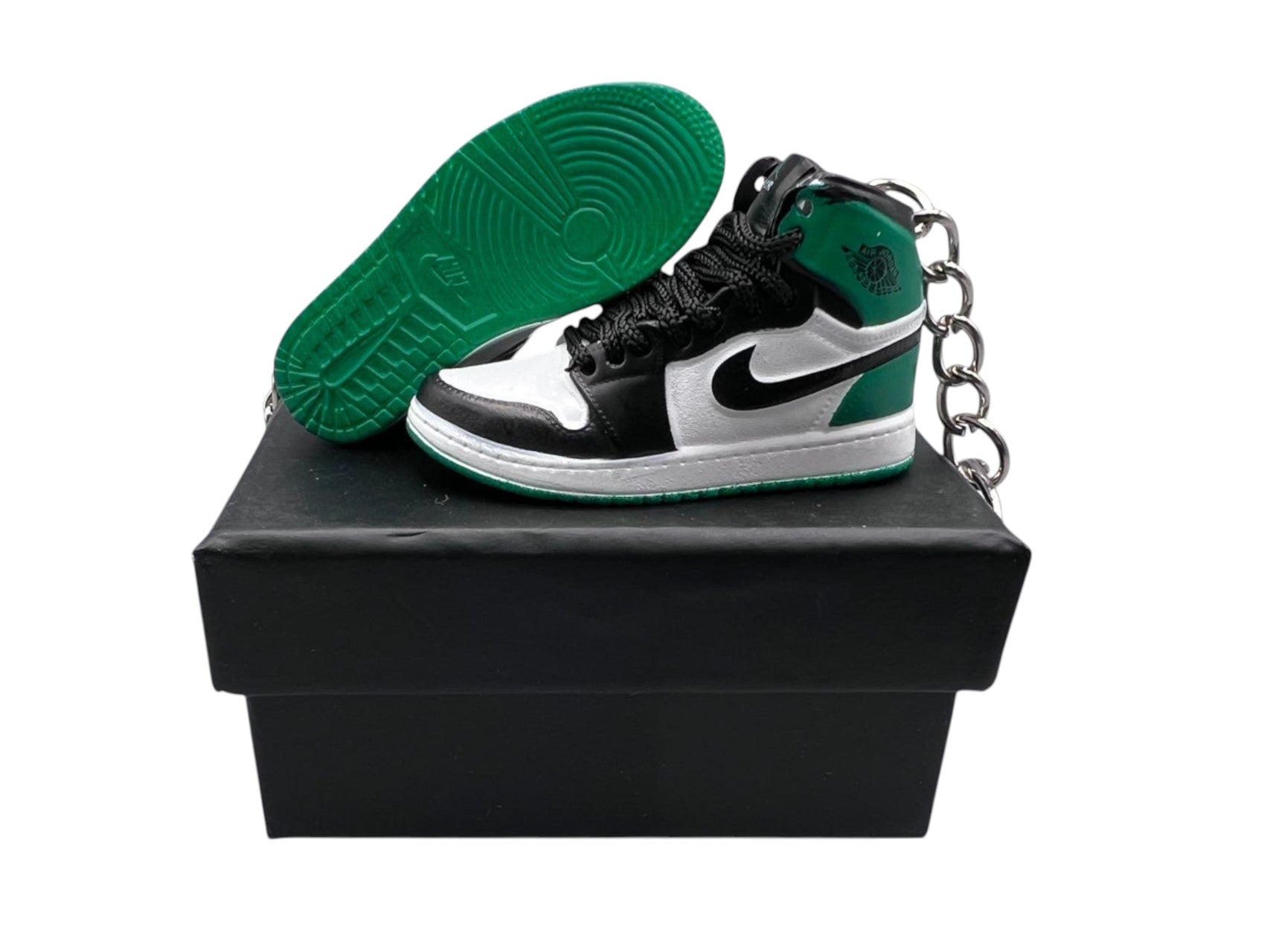 【Boston Celtics】Jordan 1 Shoe Keychain image 0
