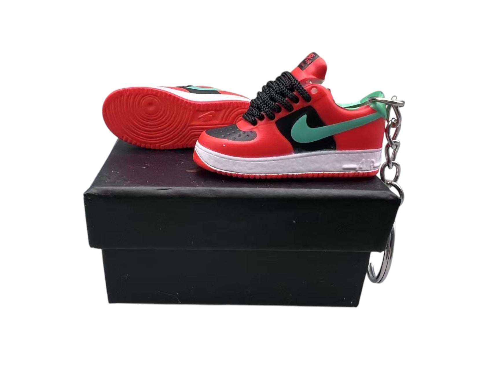 【Carnival Orange】Air Force 1 Shoe Keychain image 0