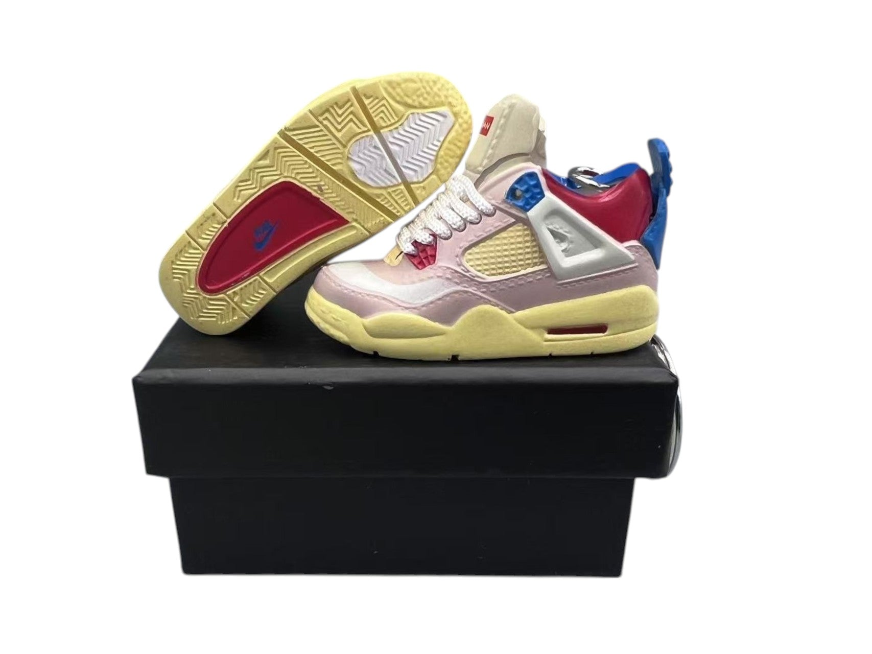 【Union LA Guava Ice】Air Jordan 4 Shoe Keychain image 0
