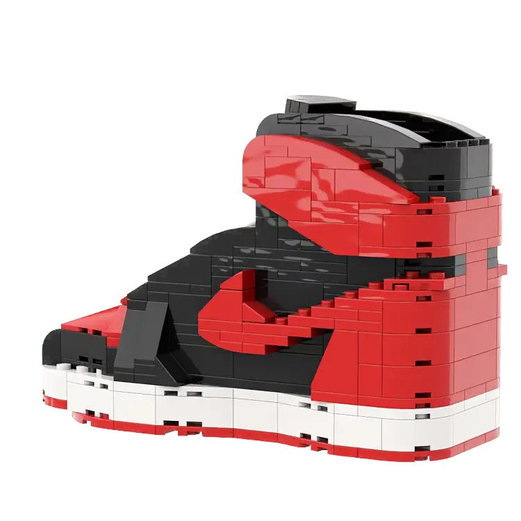 【Bred】Air Jordan 1 Bricks/Building Blocks/None Lego But Compatible image 3