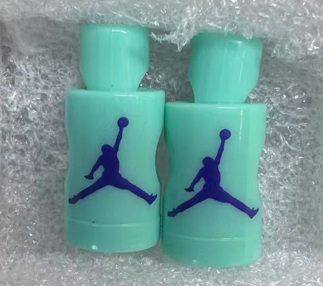 Nike VI 6 Lace Lock Turquoise Teal Base Light Purple Jumpman image 3
