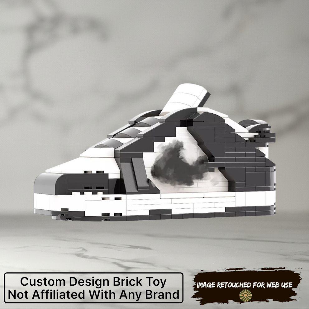 Artist Edition: Dunk Low Panda Sneaker Bricks