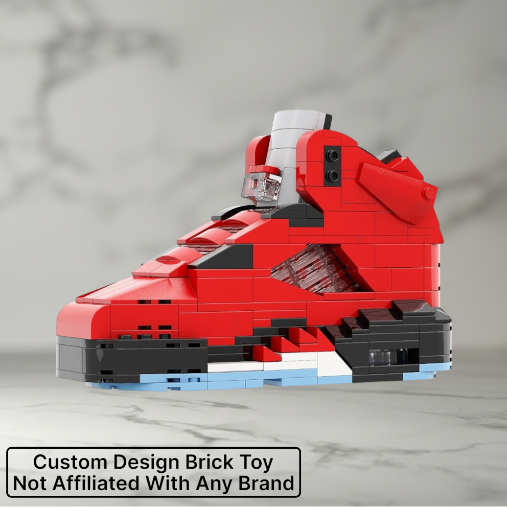 Artist Edition: AJ5 Raging Bull Sneaker Bricks
