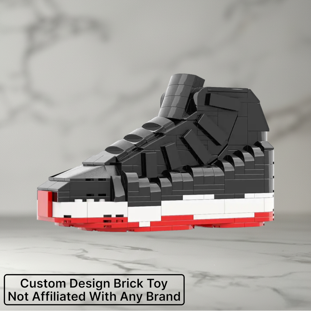 Artist Edition: AJ11 Bred Sneaker Bricks
