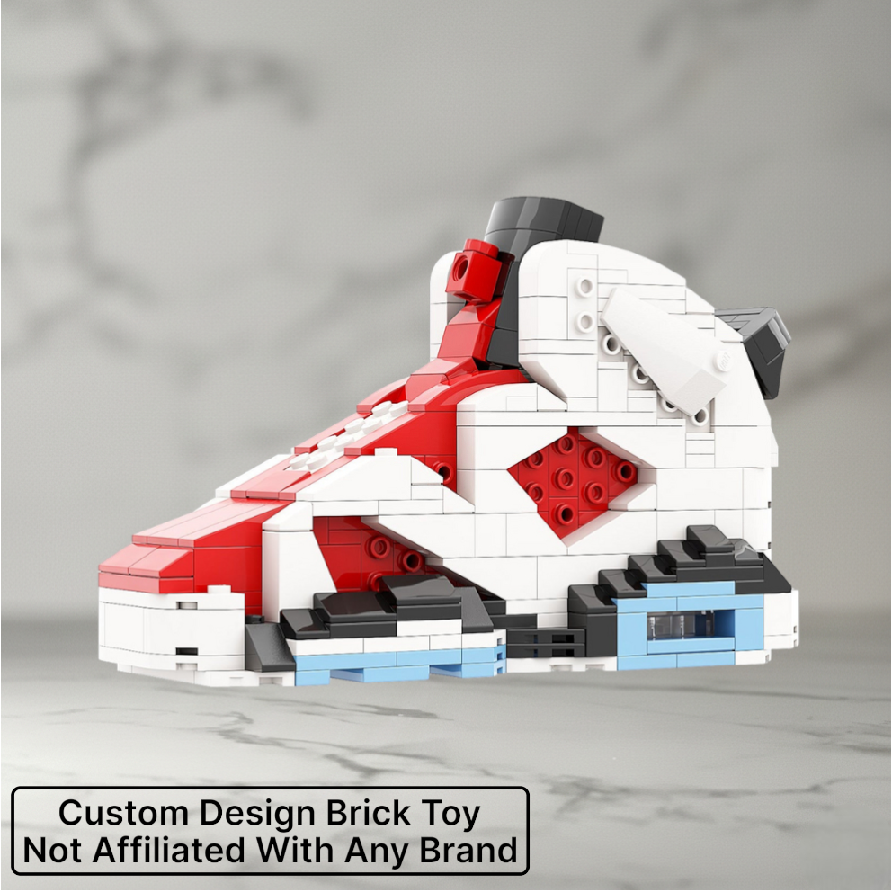 Artist Edition: AJ6 Carmine Sneaker Bricks