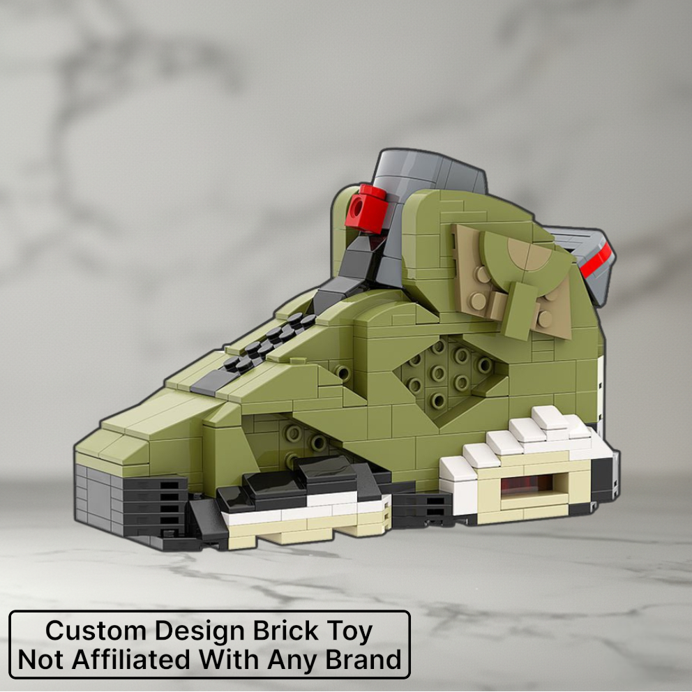 Artist Edition: AJ6 TS Olive Green Sneaker Bricks