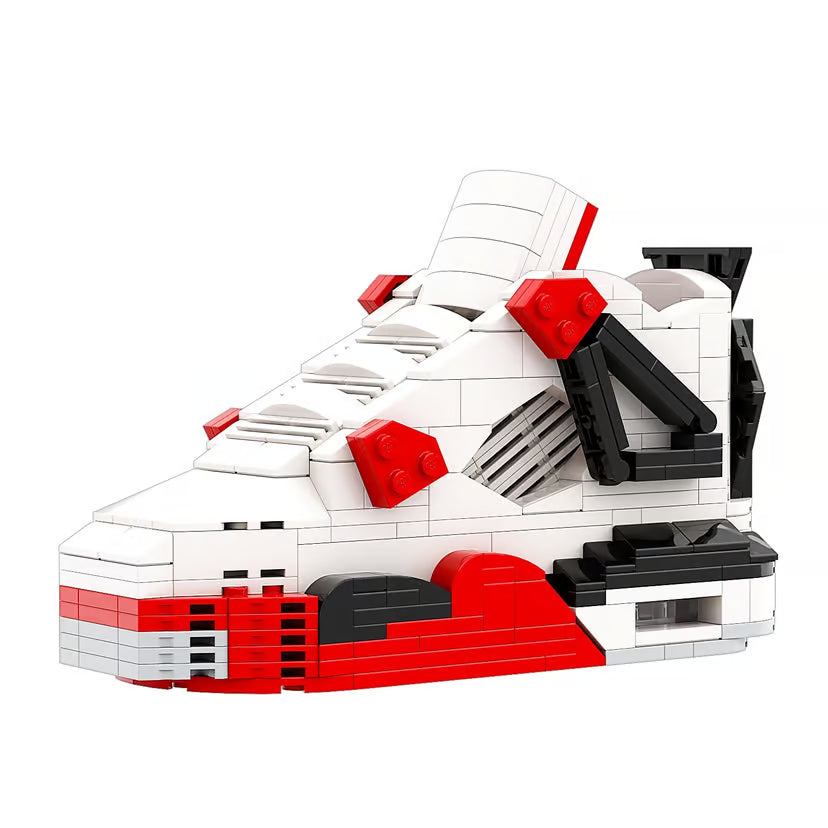 【Fire Red】Jordan 4 Bricks/Building Blocks/Lego image 4
