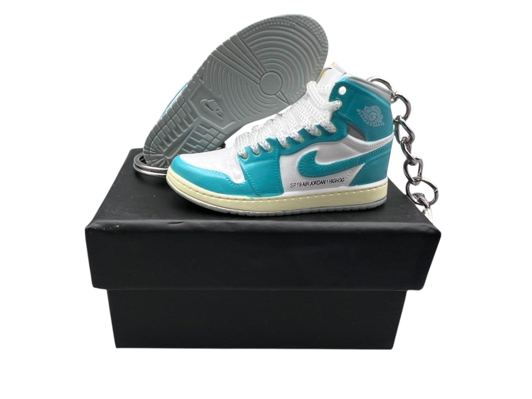 【Turbo Green】Jordan 1 Shoe Keychain image 0