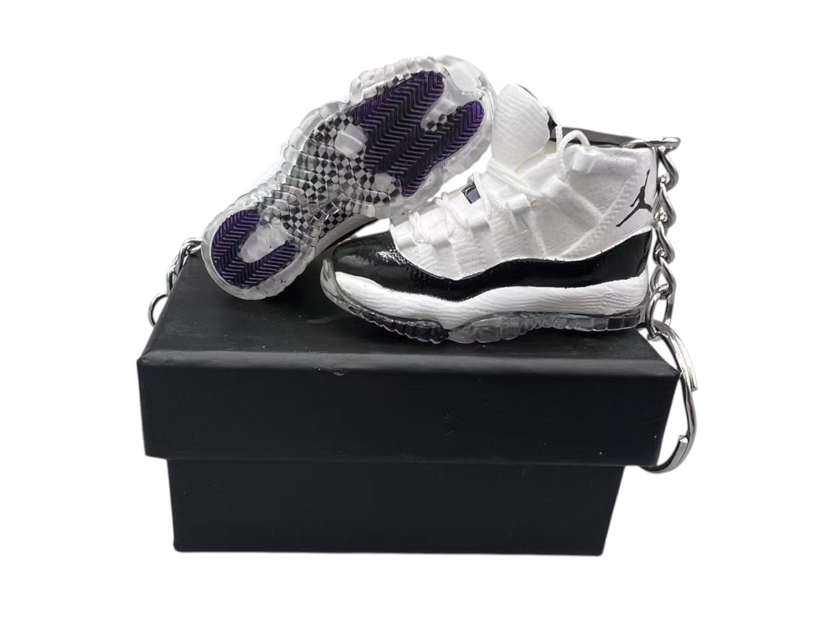 【Concord】Air Jordan 11 Shoe Keychain image 0