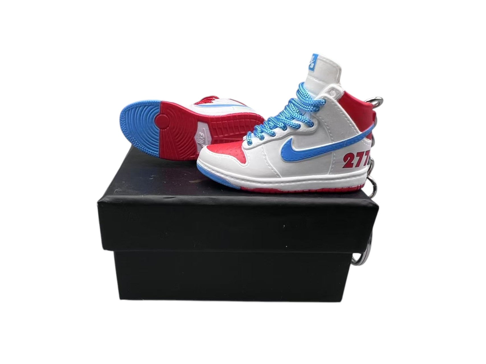 【Ishod Wair x Magnus Walker】SB Dunk High Sneaker Keychain image 0