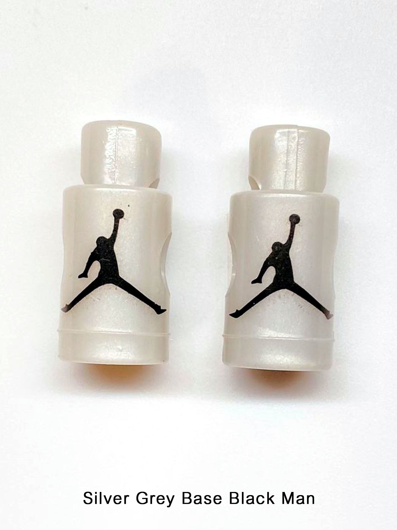 Nike VI 6 Lace Lock Silver Grey Base Black Jumpman image 2