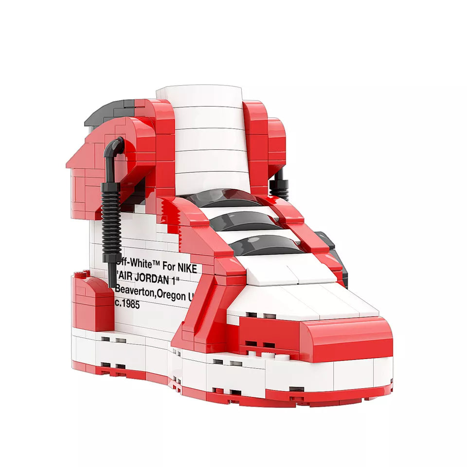 【Off-White x Chicago】AJ1 Bricks/Building Blocks/None Lego But Compatible image 3