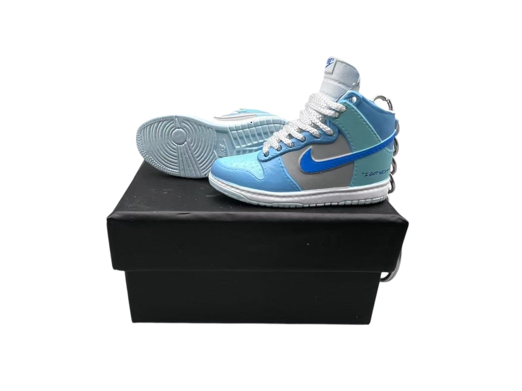 【I Got Next】SB Dunk High Sneaker Keychain image 0