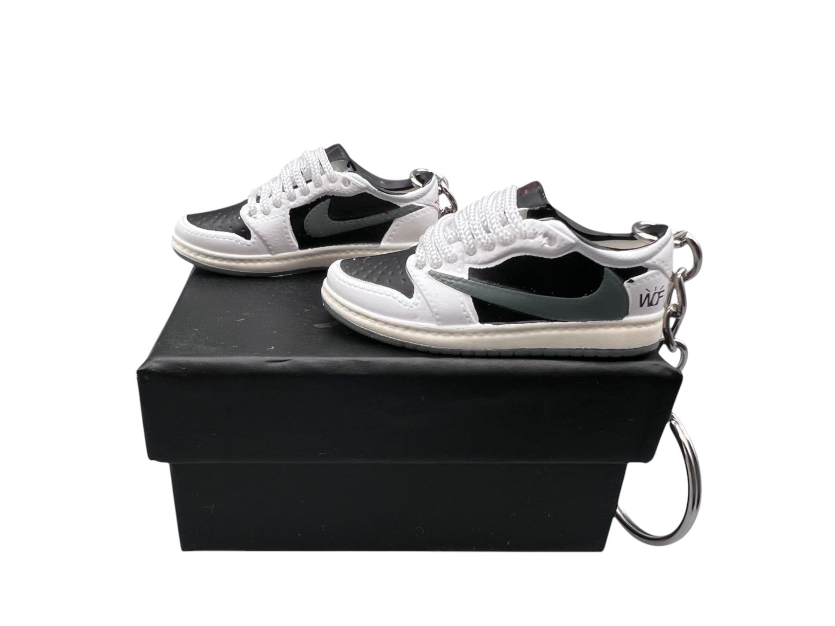 【Travis Scott Olive 】Jordan 1 Shoe Keychain image 0