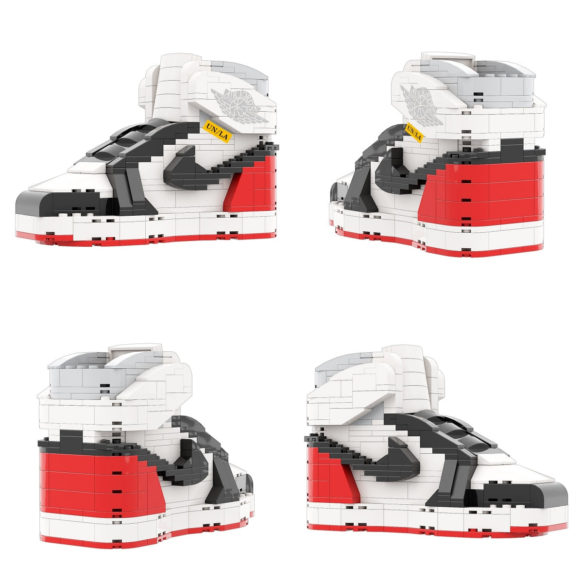 Artist Edition: AJ1 Union Black Toe Sneaker Bricks