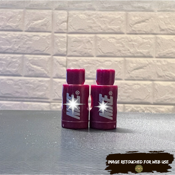 Replacement Jordan Lace Locks (Maroon/Logo)