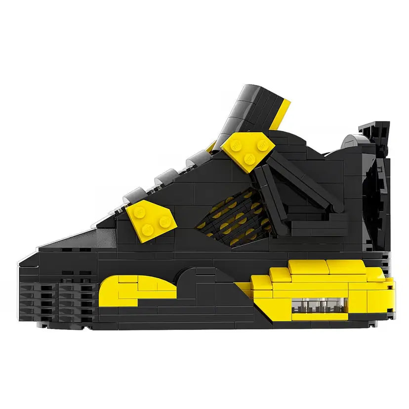 【Thunder】Jordan 4 Bricks/Building Blocks/None Lego But Compatible image 0
