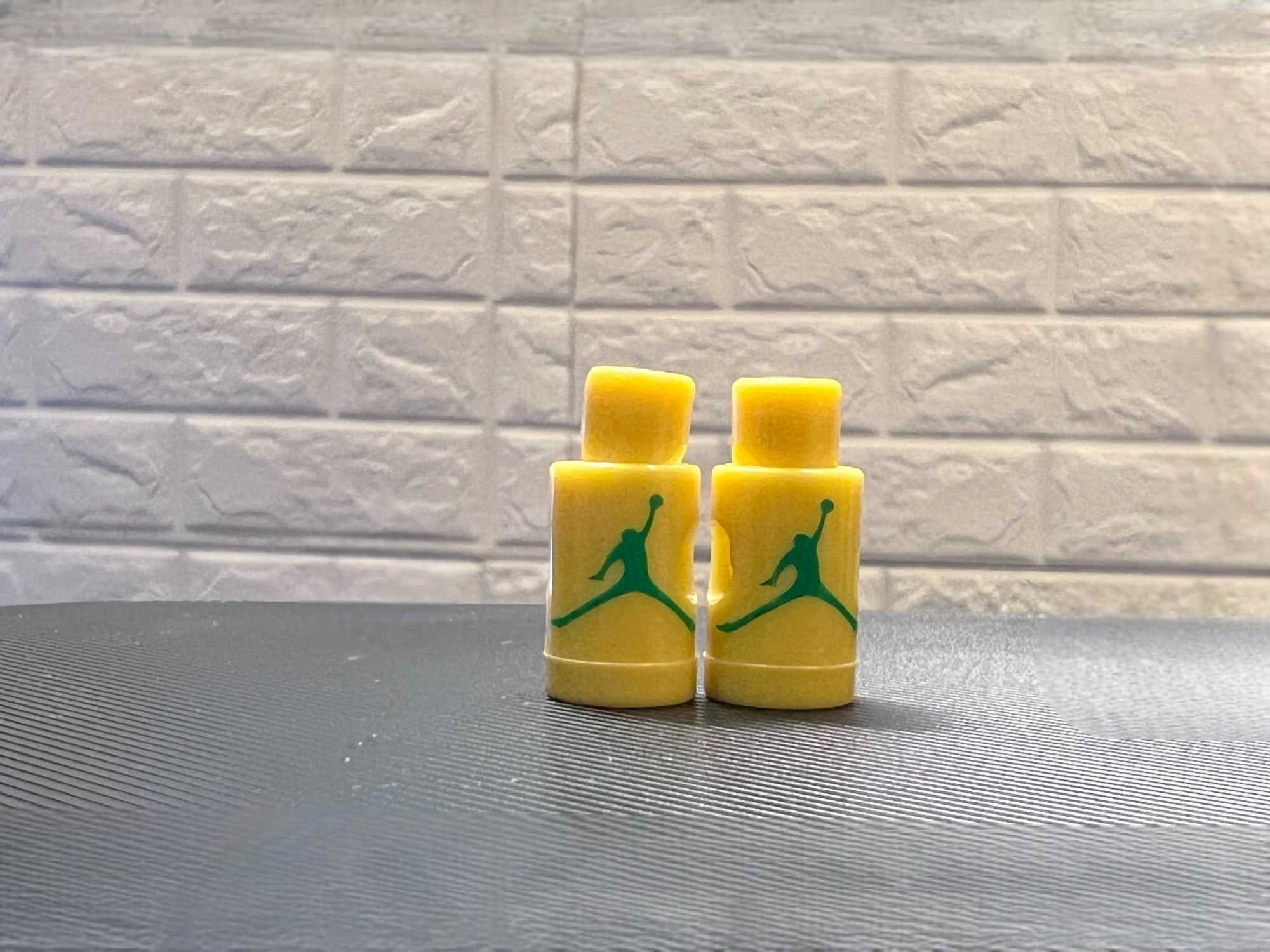 Nike VI 6 Lace Lock Yellow Base Neon Green Jumpman image 1
