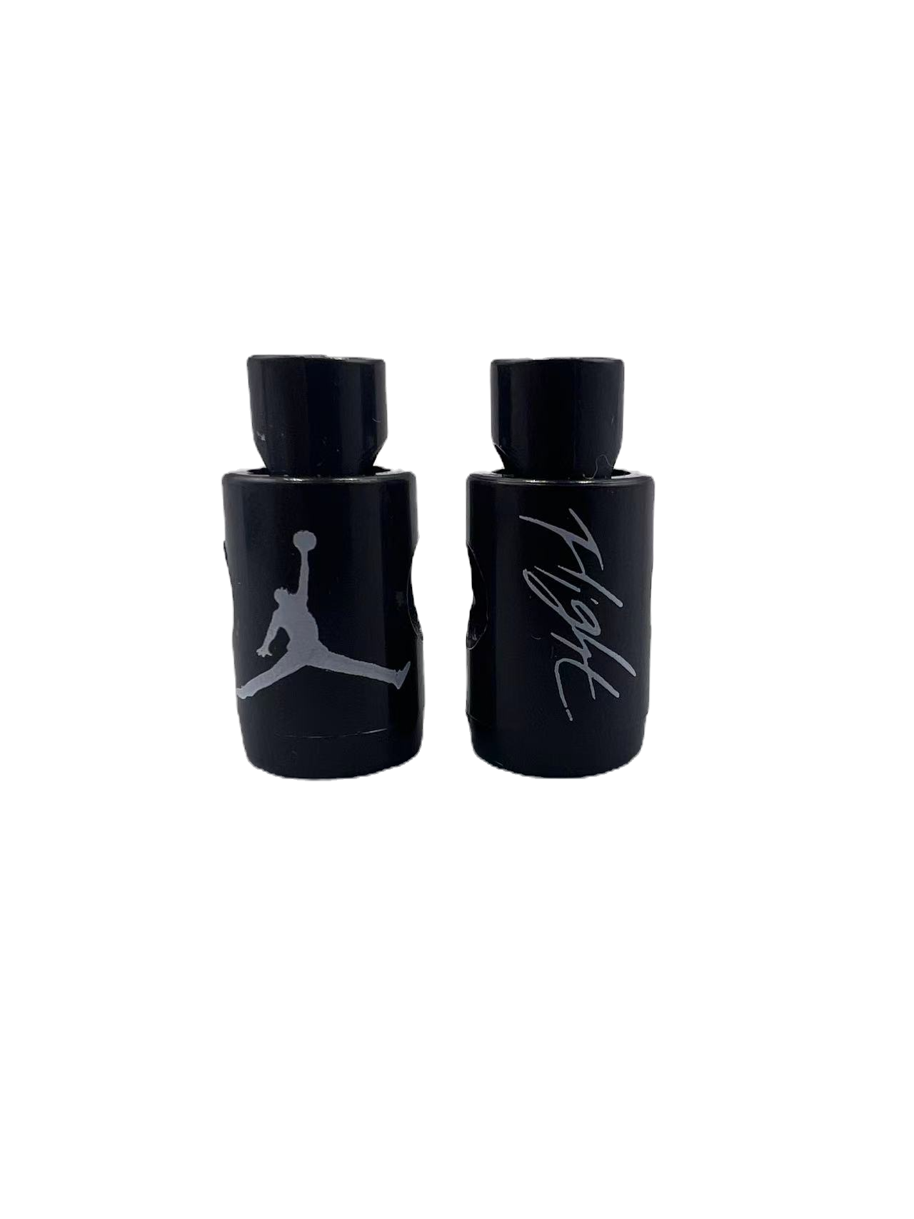 Nike Air Jordan VI Lace Locks Black Base-Flight-Jumpman image 0
