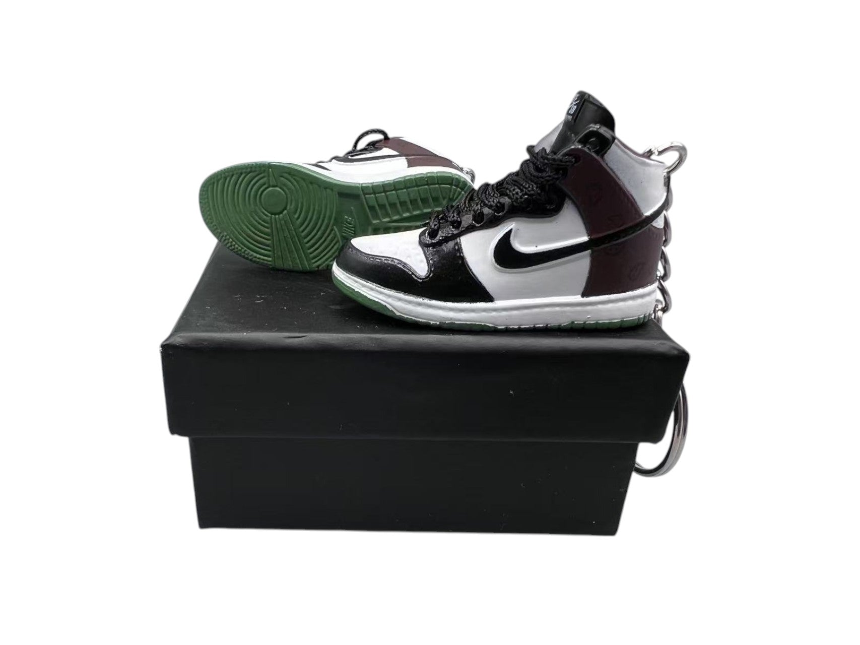 【Mocha】SB Dunk High Sneaker Keychain image 0