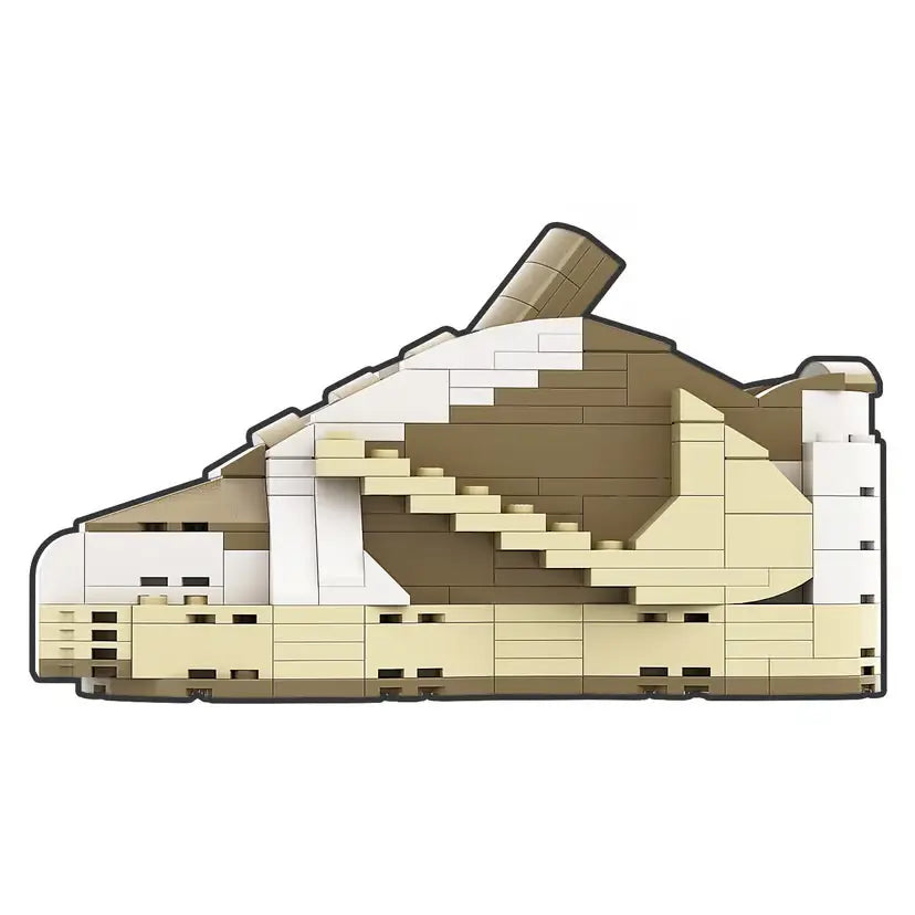 【Travis Scott Reverse Mocha】Jordan 1Bricks/Building Blocks/None Lego But Compati image 0