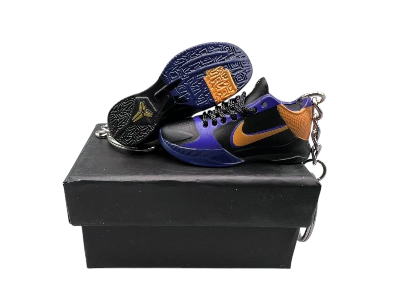 【Lakers】Kobe 5 Protro Sneaker Keychain image 0