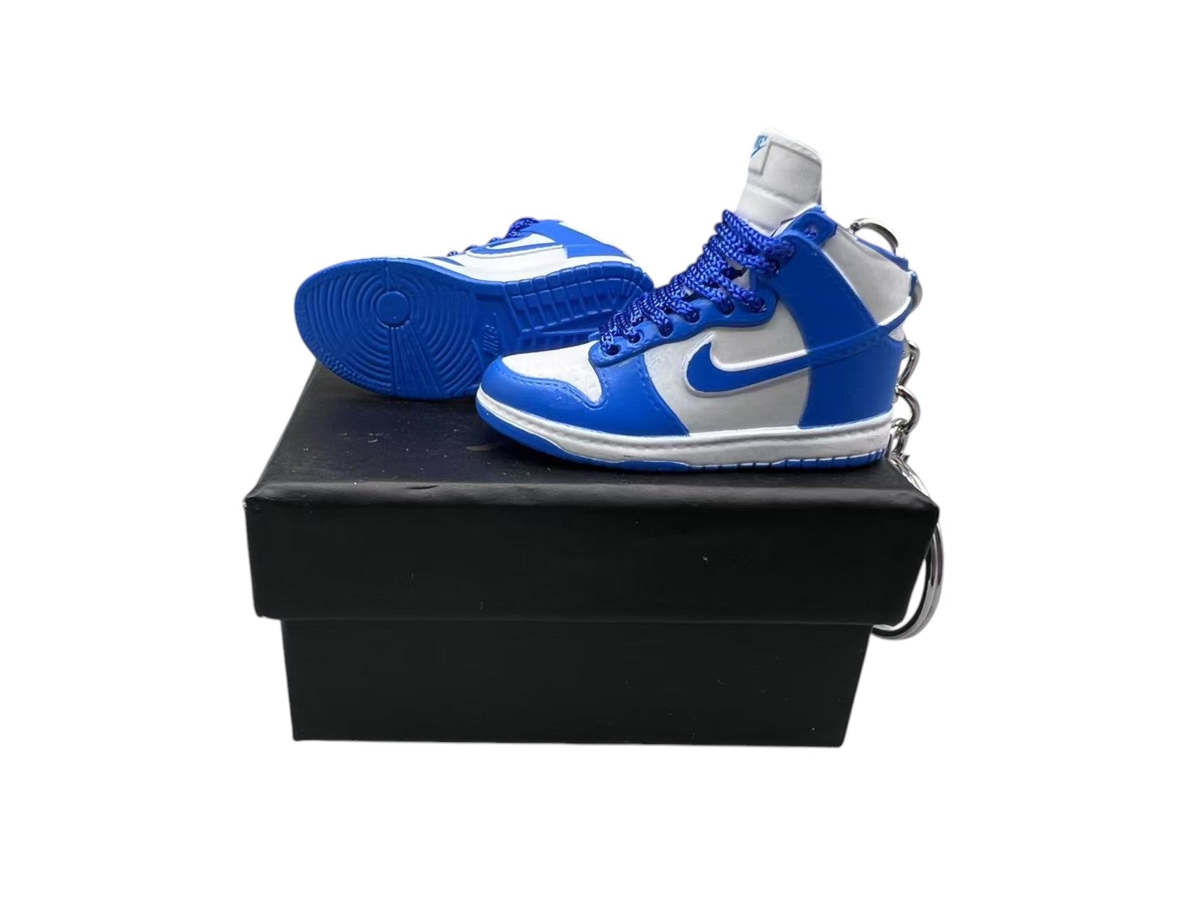 【Racer Blue/Phantom】SB Dunk High Sneaker Keychain image 0