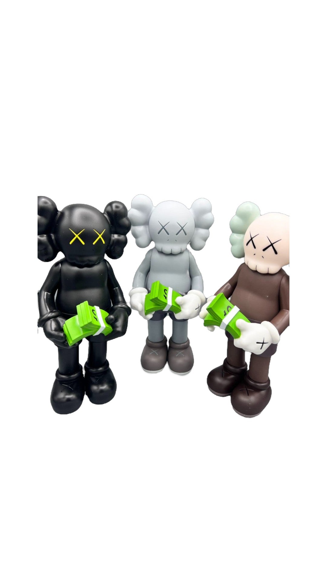 For Kaws【Cash/ Money Band】Vinyl Figure image 0