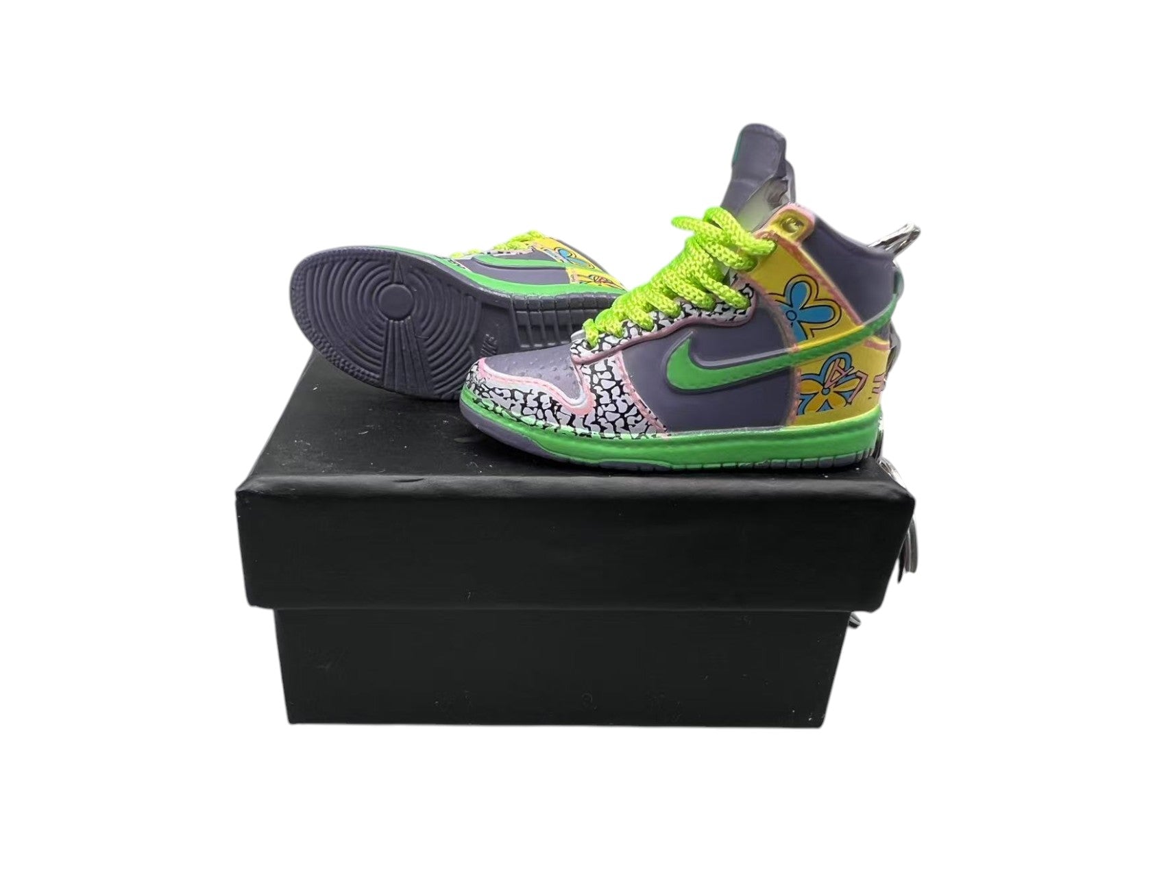 【De La Soul】SB Dunk High Sneaker Keychain image 0