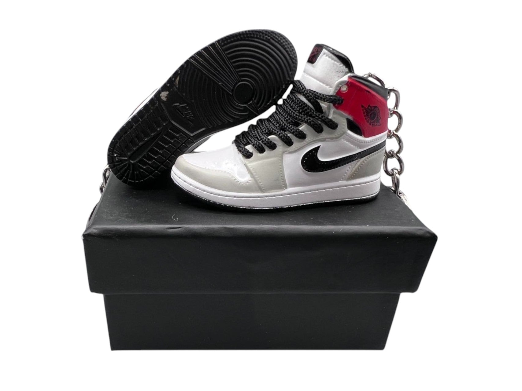 【Smoke Grey】Jordan 1 Shoe Keychain image 0