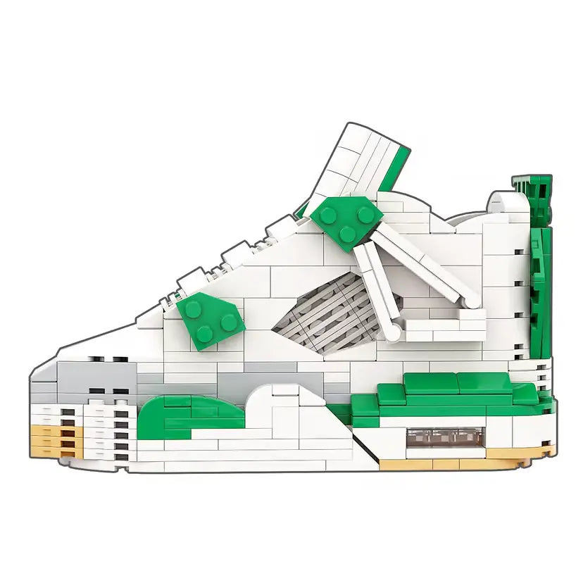 【SB Pine Green】Air Jordan 4 Bricks/Building Blocks/None Lego But Compatible image 0