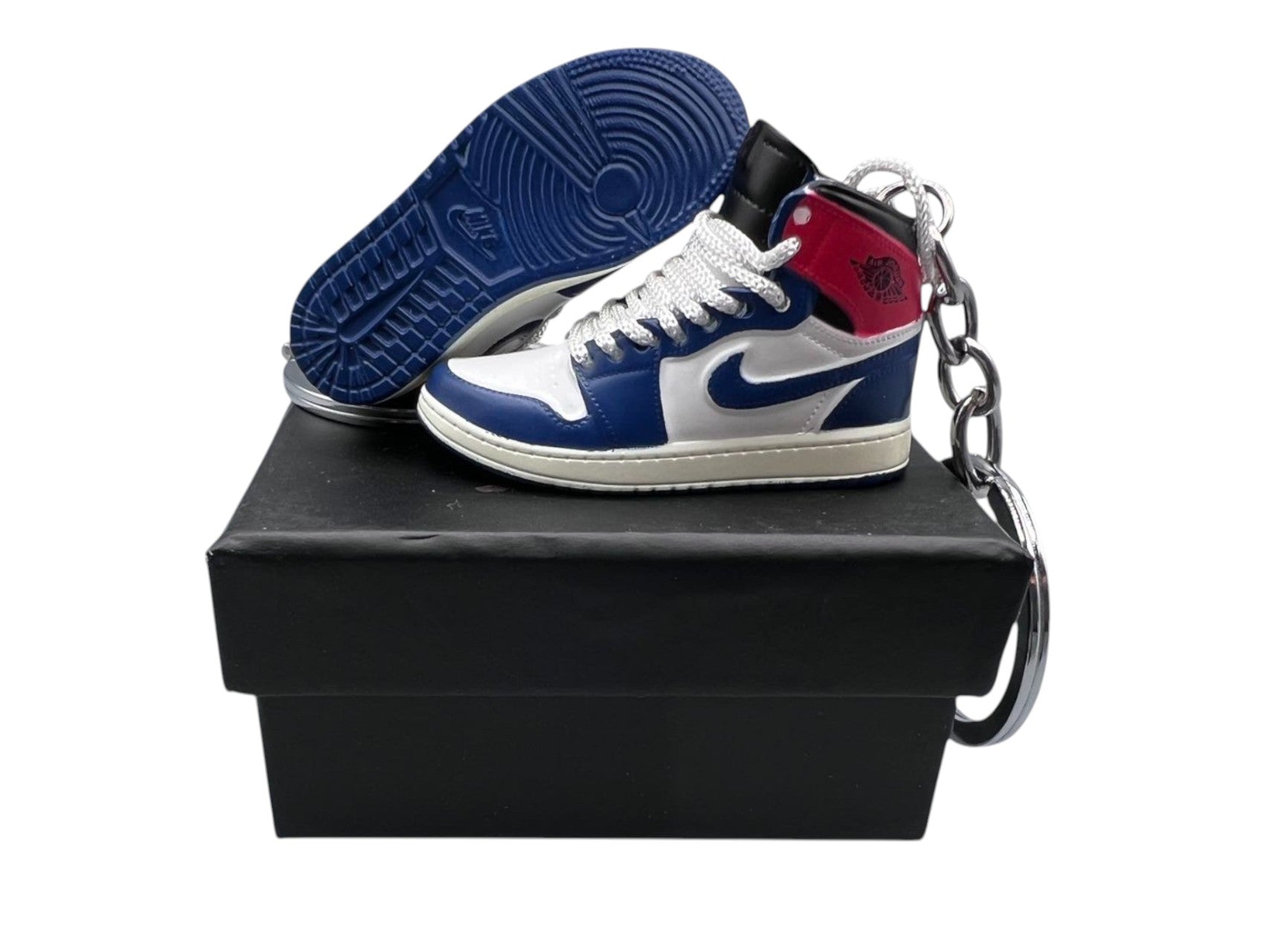 【Union LA Storm Blue】Jordan 1 Shoe Keychain image 0
