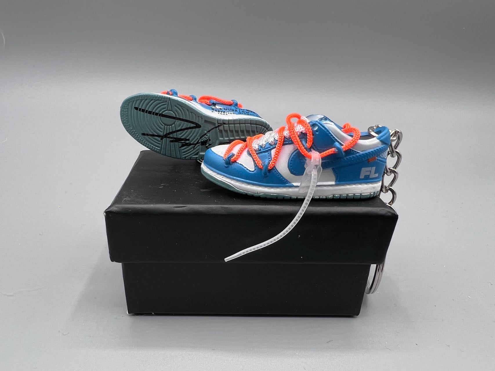 1:6 Scale Mini Sneaker – “Double Lace UNC Inspired"