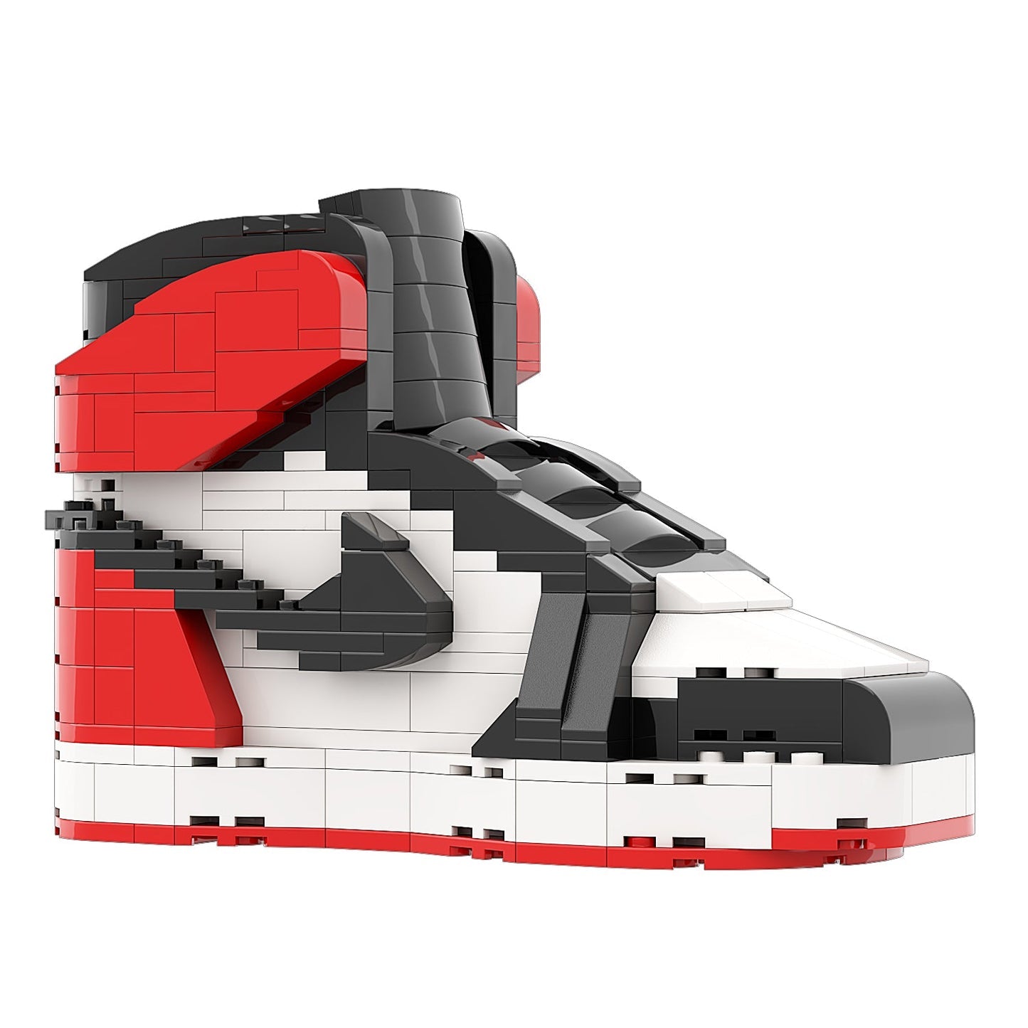 Artist Edition: AJ1 Black Toe Sneaker Bricks