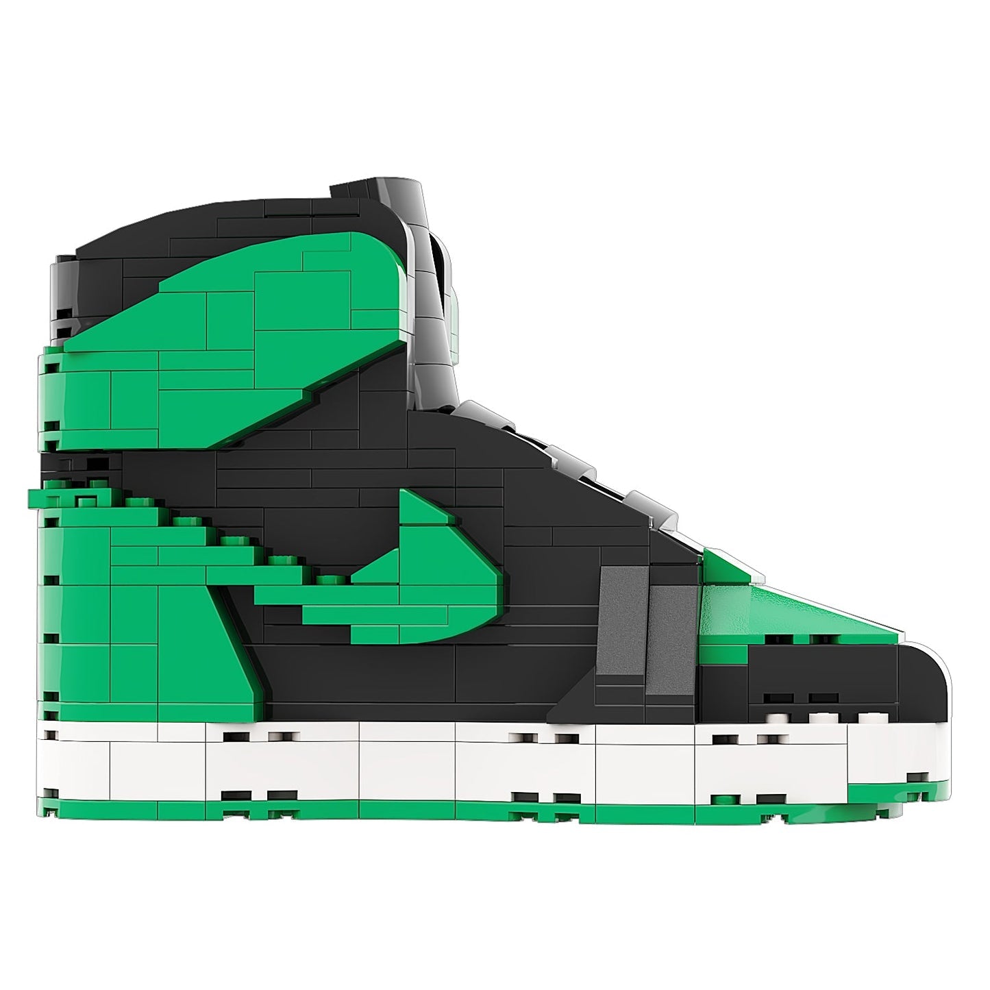 "Pine Green 2.0" Inspired Air Jordan 1 Bricks / Building Blocks Set