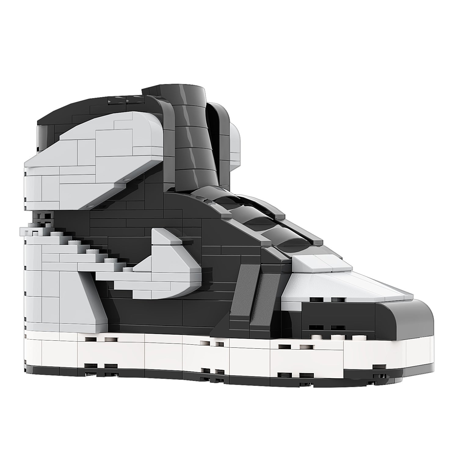 "Shadow" Inspired Air Jordan 1 Bricks / Building Blocks Set