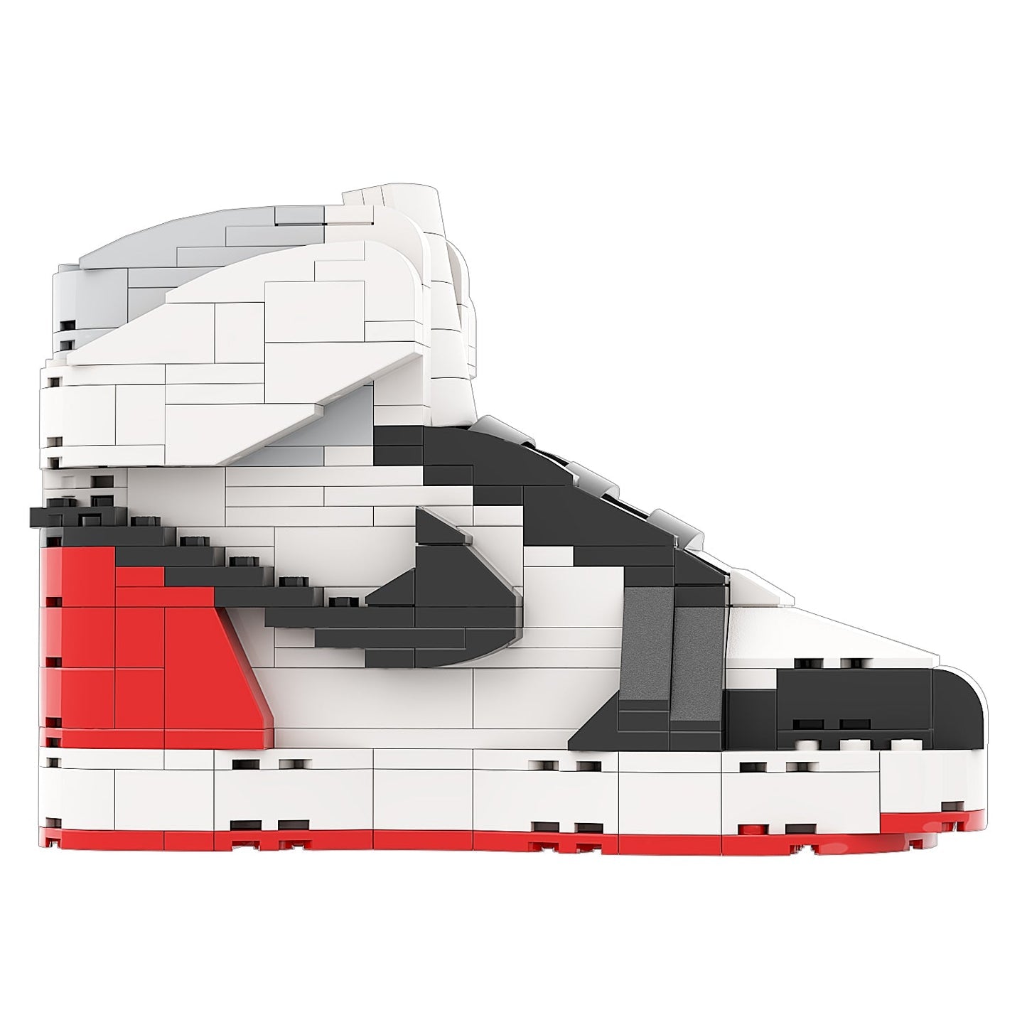 "Union Los Angeles Black Toe" Inspired Air Jordan 1 Bricks / Building Blocks Set