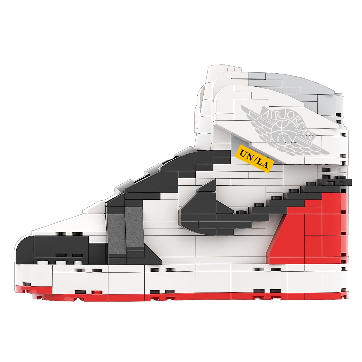 "Union Los Angeles Black Toe" Inspired Air Jordan 1 Bricks / Building Blocks Set