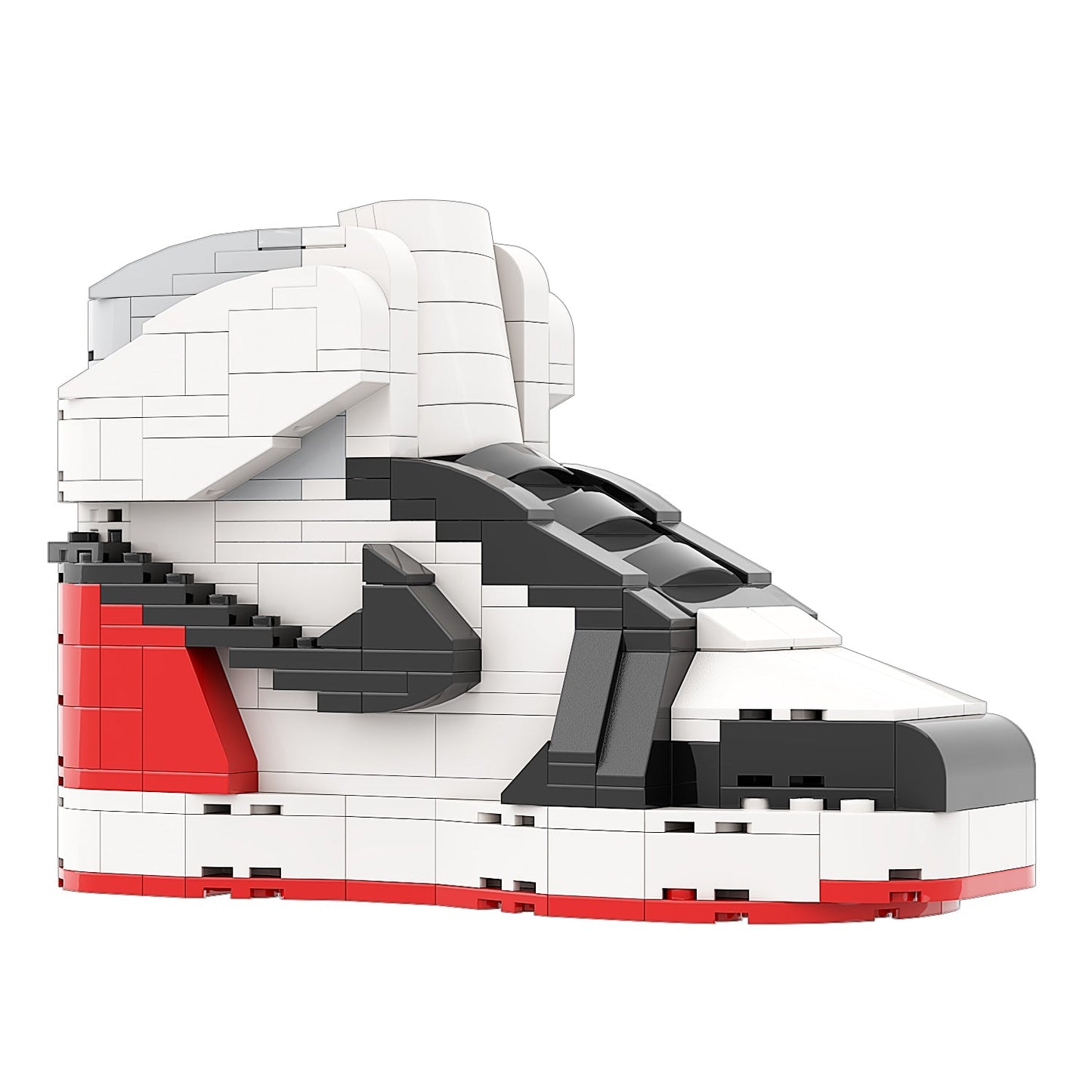 "Union Los Angeles Black Toe" Inspired Air Jordan 1 Bricks / Building Blocks Set
