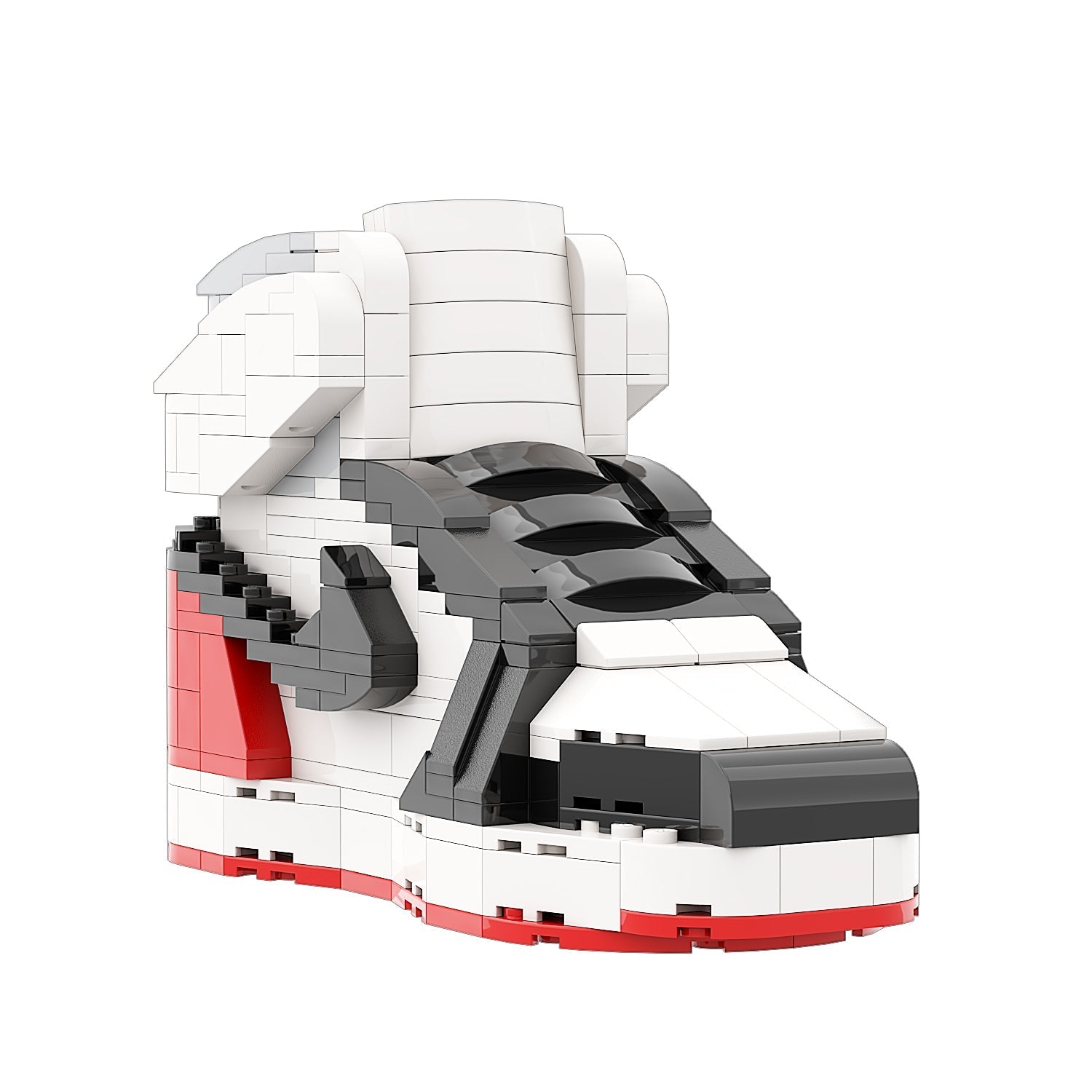 "Union Los Angeles Black Toe" Inspired Air Jordan 1 Bricks / Building Blocks Set