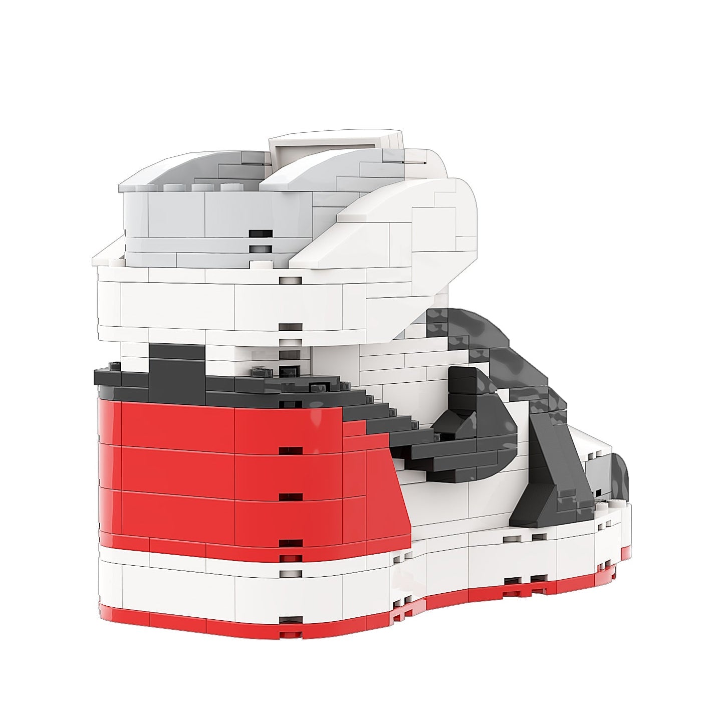 "Union Los Angeles Black Toe" Inspired Air Jordan 1 Bricks / Building Blocks Set