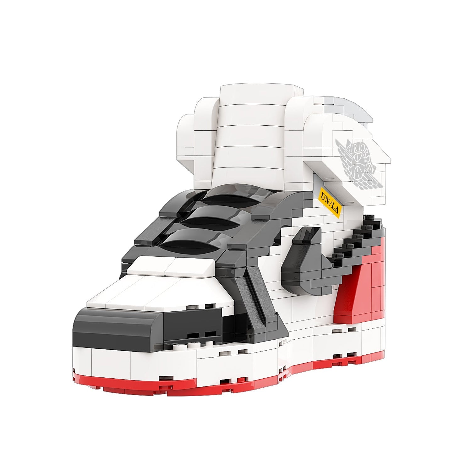 "Union Los Angeles Black Toe" Inspired Air Jordan 1 Bricks / Building Blocks Set