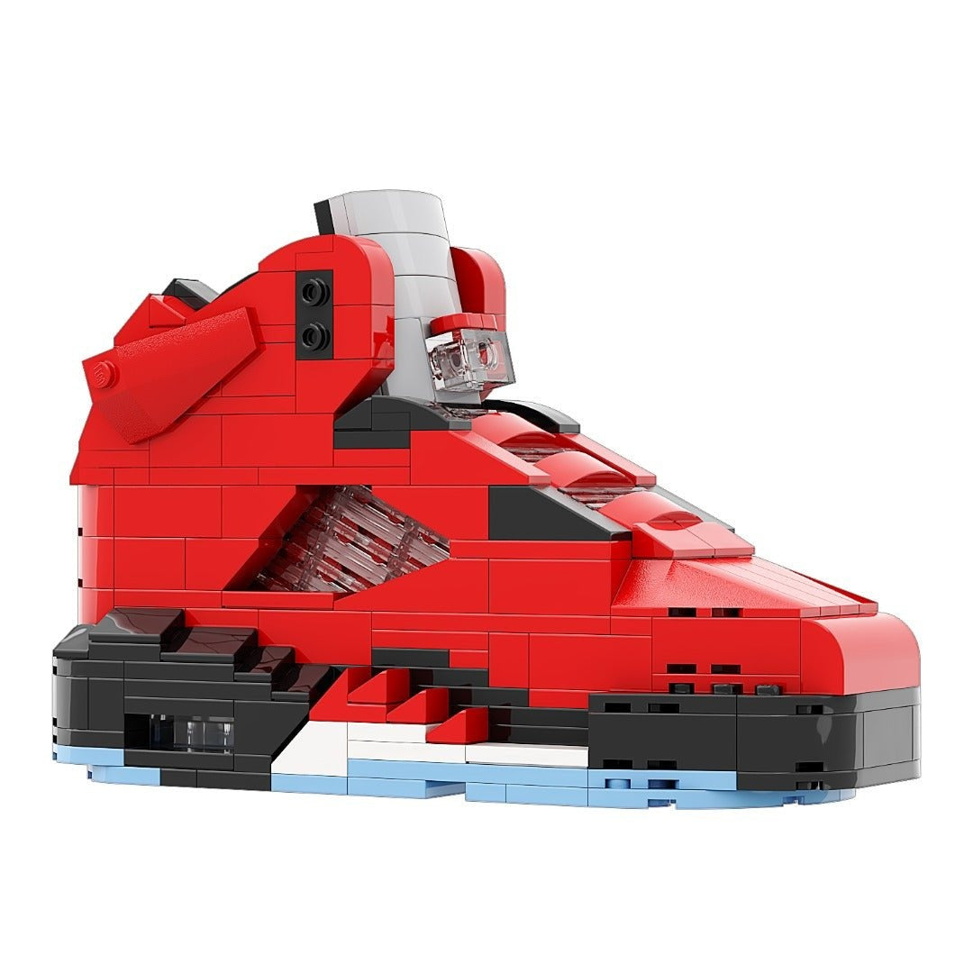 "Raging Bull Red" Inspired Air Jordan  Bricks / Building Blocks Set