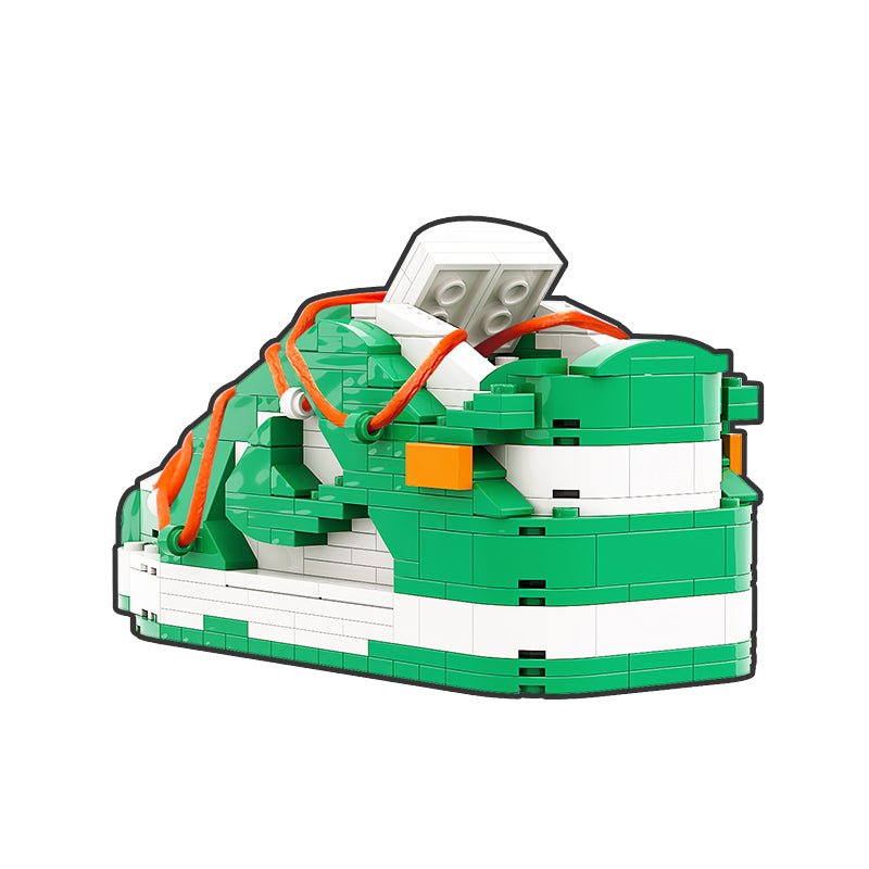 "Off-White Pine Green" Inspired SB Dunk Bricks / Building Blocks Set